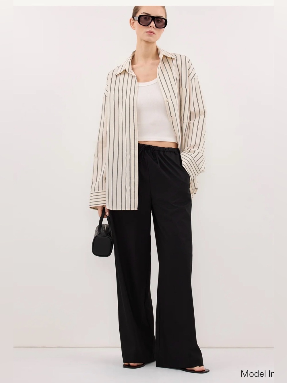 Dissh Faye Knit Wide‑Leg Pull On Elastic Waist Palazzo Pants Black (Size S)